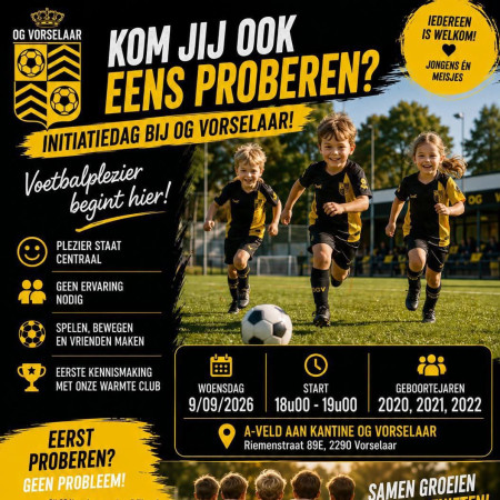 Initiatiedag 9 september 