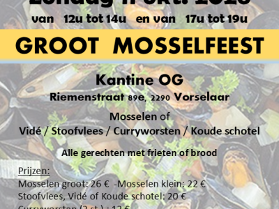 Mosselfeest 2026